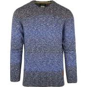 Sweat-shirt Scotch &amp; Soda Pull Melange Bleu Foncé