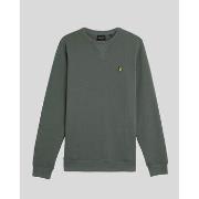 Sweat-shirt Lyle &amp; Scott ML424VOG CREW NECK-X583 GREEN MERCURIAL