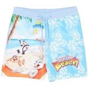 Short enfant Dessins Animés Short de bain Garçon Bleu