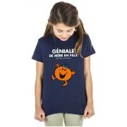 T-shirt enfant Monsieur Madame TSHIRT FILLE GÉNIALE DE MÈRE EN FILLE B...