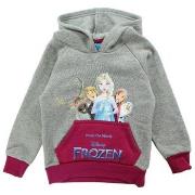 Sweat-shirt enfant Disney Sweat capuche Fille Gris