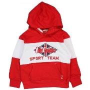 Sweat-shirt enfant Lee Cooper Sweat capuche Garçon Rouge