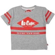 T-shirt enfant Lee Cooper T-shirt Garçon Gris