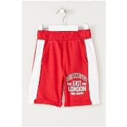 Short enfant Lee Cooper Bermuda Garçon Rouge