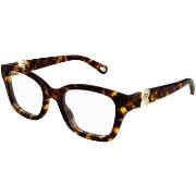 Lunettes de soleil Chloe CH0305O Cadres Optiques, Havana/Transparent, ...