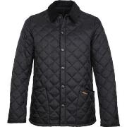 Blouson Barbour Heritage Liddesdale Veste Matelassée Noir