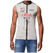 T-shirt Nasa T-shirt Homme Homme Gris