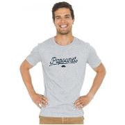 T-shirt We Are Family TSHIRT HOMME PAPOUNET GRIS CHINE