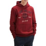 Sweat-shirt Tom Tailor Sweat Burgundy