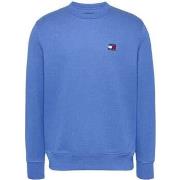 Sweat-shirt Tommy Jeans Reg Logo Badge Sweatshirt Tempo Blue Melange