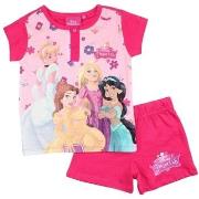 Ensembles enfant Disney Ensemble Fille Rose Fushia