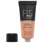 Maybelline Fit Me! Matte and Poreless Foundation 30ml (Various Shades)...