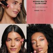NUDESTIX Nudies Matte and Glow Core All Over Face Blush Colour 6g (Var...