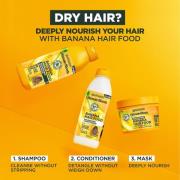 Garnier Ultimate Blends Nourishing Hair Food Banana Routine