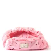 The Flat Lay Co. Drawstring Flat Lay Makeup Bag - Ditsy Cherries Pink ...