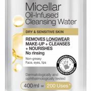 Garnier Micellar Water Oil Infused Facial Cleanser and Makeup Remover ...