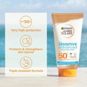 Garnier Ambre Solaire SPF 50+ Sensitive Advanced Sun Protection Cream ...