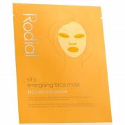 Masque éclat à la vitamine C en tissu de cellulose de Rodial (paquet d...