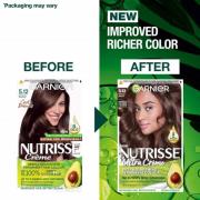 Garnier Nutrisse Permanent Hair Dye (Various Shades) - 5.12 Glacial Br...
