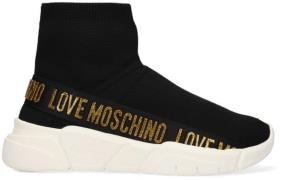 Love Moschino Hoge sneaker Ja15633G0D Zwart
