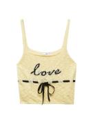 Gebreide top 'LOVE'