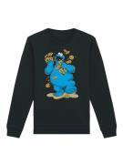 Sweatshirt 'Sesamstraße Cookie Monster Cookies Everywere'