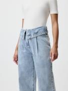 Bandplooi jeans 'Donia'