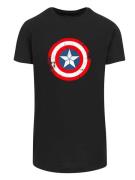 T-Shirt 'Marvel Captain America Schild'