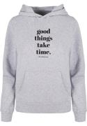 Sweat-shirt 'Good Things Take Time'