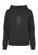 Sweat-shirt 'Peace - Scribble Hand'