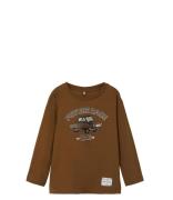 Name It Tops Kulle Long Sleeve Top Bruin