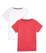 Tommy Hilfiger Nachtmode & Loungewear Girls 2-Pack Cn Tee Short Sleeve...