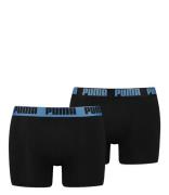 Puma Boxershorts Basic Boxer 2-Pack Zwart