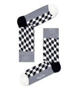 Happy Socks Sokken Socks Filled Optic 36-40 Grijs