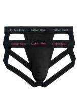 Calvin Klein Slips Jock Strap 2-Pack Grijs