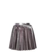 Little Metallic Pleated Skirt