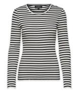 Anna Long Sleeve Crew Neck Tee Str S