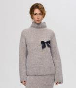 Gabella Long Sleeve Knit High-Neck