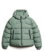 Hooded Sports Puffer Jacket