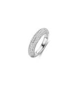 Silver Platinum Plated Ring 12287ZI