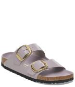 Arizona Big Buckle Natural Leather Patent Narrow