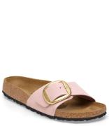 Madrid Big Buckle Nubuck Leather Narrow