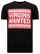 Local Fanatic Shirt met print virgins wanted