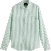 Scotch & Soda Relaxed fit- shirt in yarn-dyed pat combo d