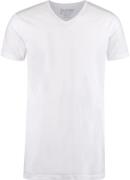 Slater T-shirt v-hals 2-pack extra long fit