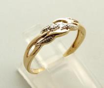 Christian Diamanten gouden ring
