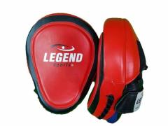 Legend Sports Focus pads rood leer