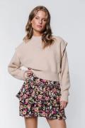 Colourful Rebel Mosh flower mini skirt