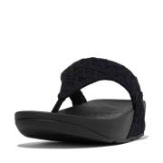 FitFlop Lulu geo-webbing toe-post sandals