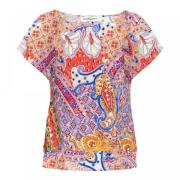 &Co Woman Top lilly w.color paisley multi